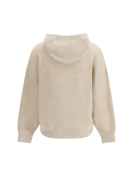 26SS 브루넬로 쿠치넬리 후드 티셔츠 M12205109 CFT47 BEIGE - BRUNELLO CUCINELLI