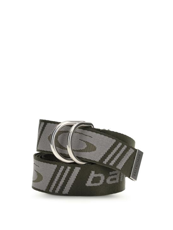 26SS 발렌시아가 가죽 벨트 8509352AB5W 3561 KHAKI