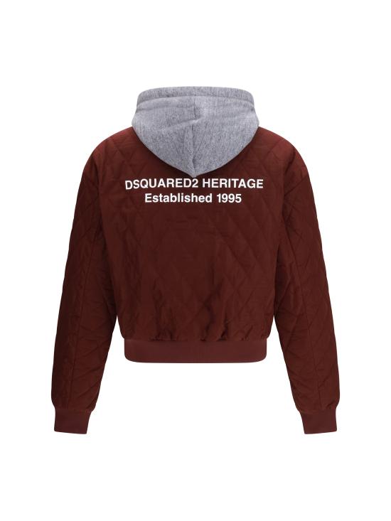 26SS 디스퀘어드2 자켓 S74AM1677D35465 259 BORDEAUX - DSQUARED2