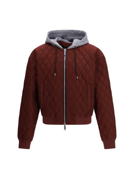 26SS 디스퀘어드2 자켓 S74AM1677D35465 259 BORDEAUX