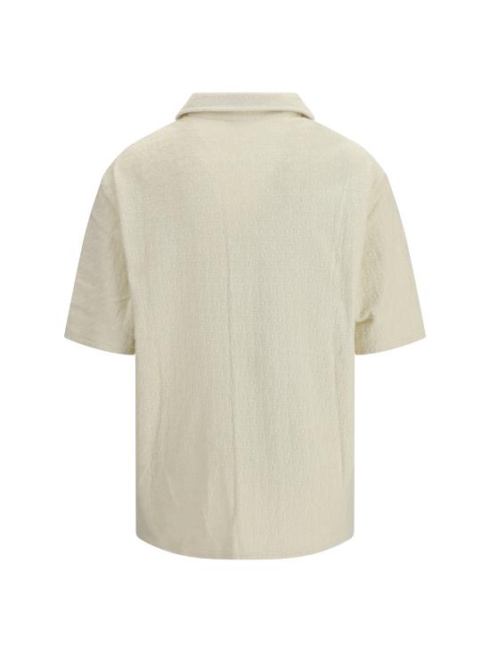 26SS 오프화이트 긴팔 셔츠 44MGG013C9J0010A00 A00 YELLOW - OFF WHITE