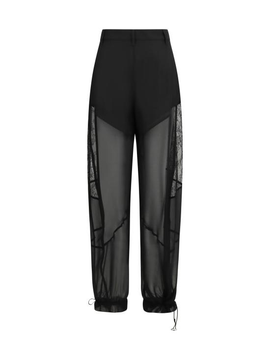 26SS 핑코 스트레이트 팬츠 106275A336 Z99 BLACK - PINKO