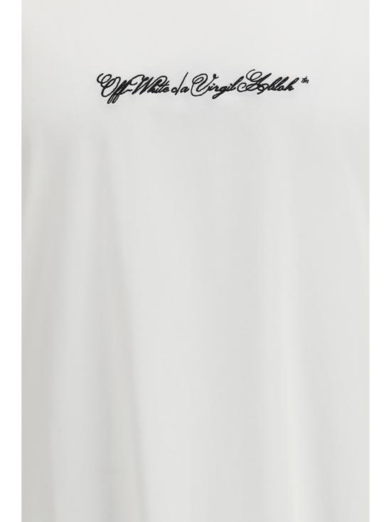 26SS 오프화이트 반팔 티셔츠 44MAA027S26J002100 1000 WHITE - OFF WHITE