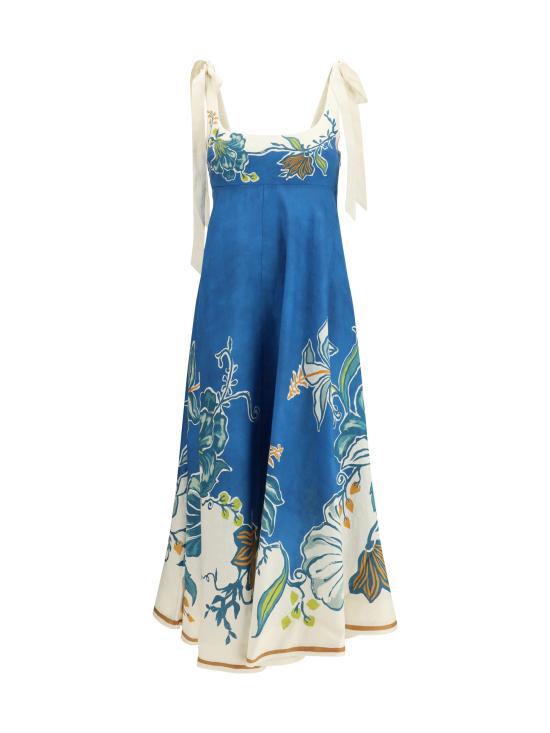 26SS 알레메 롱 원피스 6390D BLUE