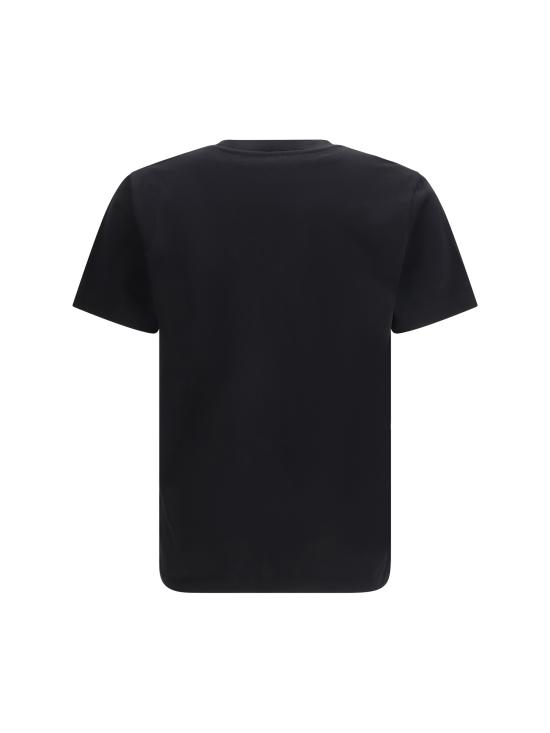 26SS 오프화이트 반팔 티셔츠 44MAA027S26J00B001 0001 BLACK - OFF WHITE