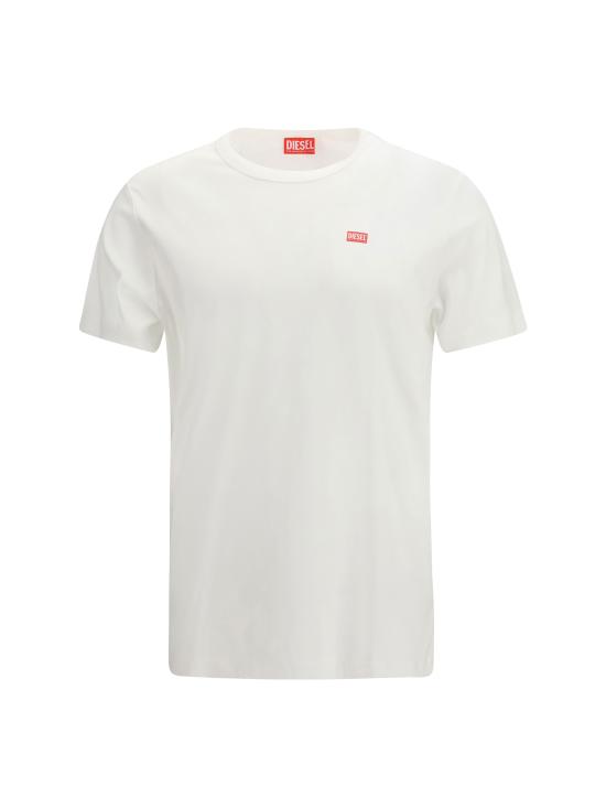 26SS 디젤 반팔 티셔츠 A148190PJBG 100 WHITE