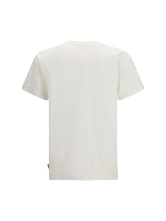 26SS 디젤 반팔 티셔츠 A209770PLAT 141 WHITE - DIESEL