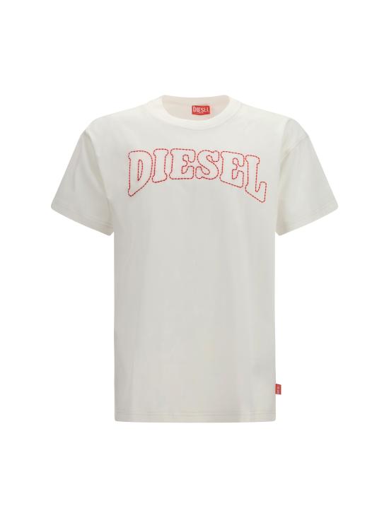 26SS 디젤 반팔 티셔츠 A209770PLAT 141 WHITE