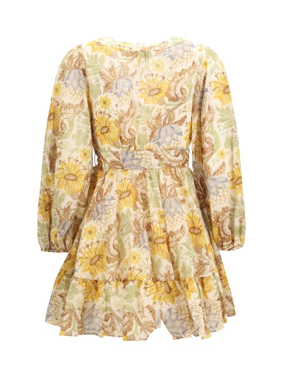 26SS 짐머만 미디 원피스 2449DRS263 STFC YELLOW - ZIMMERMANN