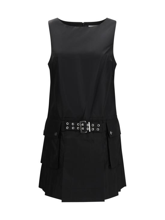 26SS 가니 숏 원피스 A1030167 099 BLACK