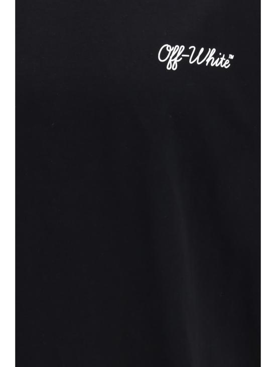 26SS 오프화이트 반팔 티셔츠 44MAA120C9J00D1001 1001 BLACK - OFF WHITE