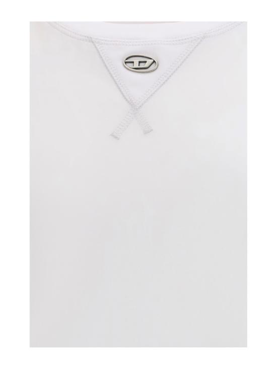 26SS 디젤 반팔 티셔츠 A199630AIJU 100 BLACK - DIESEL