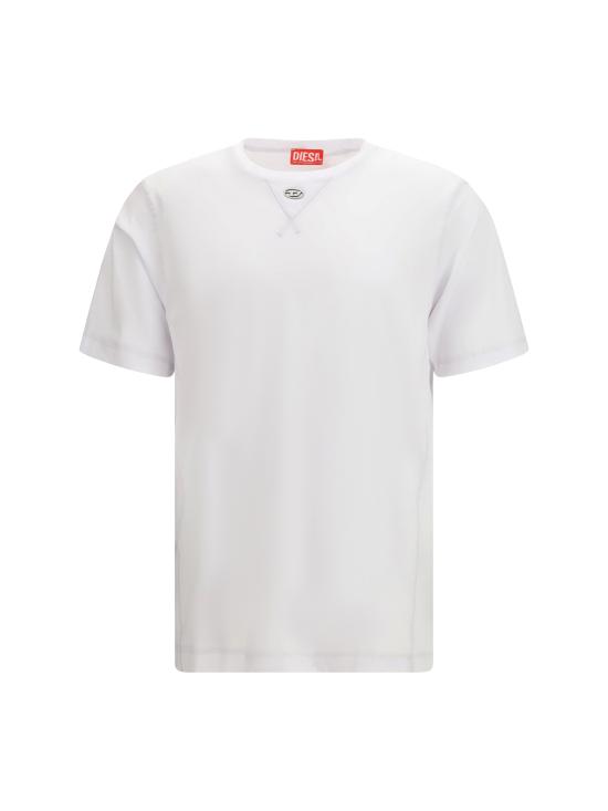 26SS 디젤 반팔 티셔츠 A199630AIJU 100 BLACK