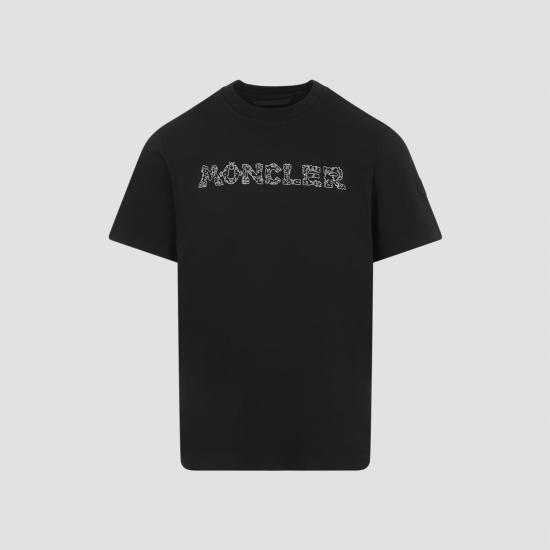 26SS 몽클레어 폴로 티셔츠 L10918C00025 89AUG 999 BLACK - MONCLER