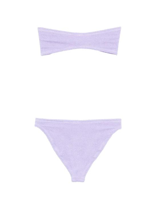 26SS 훈자 지 비키니 수영복 BJEANCR LILAC Purple - HUNZA G
