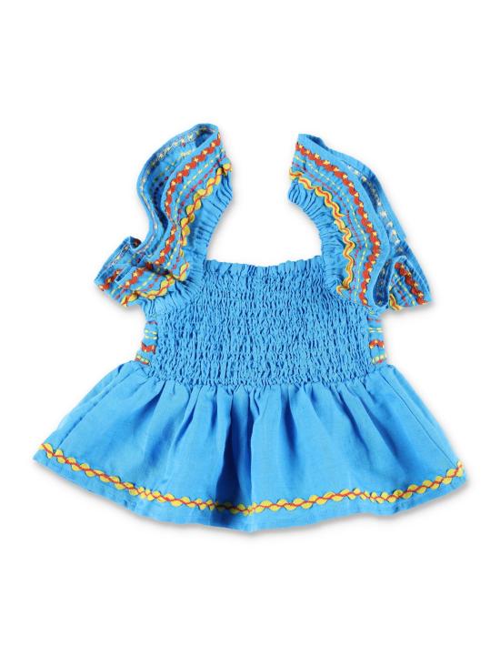 26SS [키즈] 스텔라 맥카트니 티셔츠 TY5A82Z0138 673 BLUE - STELLA MCCARTNEY