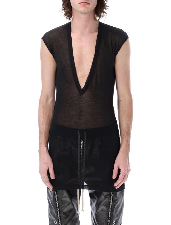 26SS 릭 오웬스 폴로 티셔츠 RU01F2157UC 09 BLACK