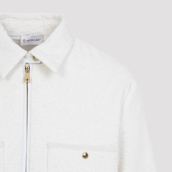 26SS 몽클레어 셔츠 L10932F00009 59977 050 CREAM WHITE - MONCLER