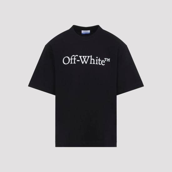 26SS 오프화이트 폴로 티셔츠 OMAA120C99JER0081000 BLACK WHITE - OFF WHITE