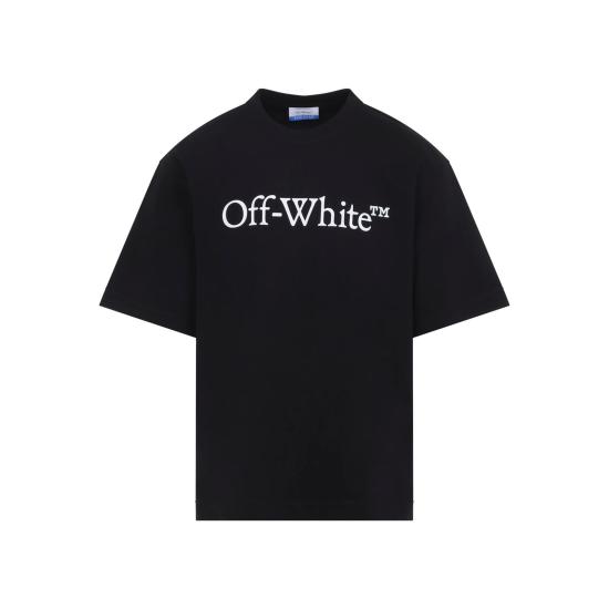 26SS 오프화이트 폴로 티셔츠 OMAA120C99JER0081000 BLACK WHITE
