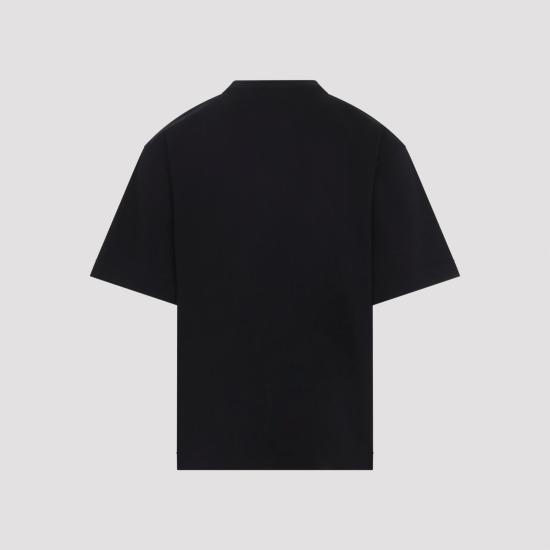 26SS 오프화이트 폴로 티셔츠 OMAA120C99JER0081000 BLACK WHITE - OFF WHITE