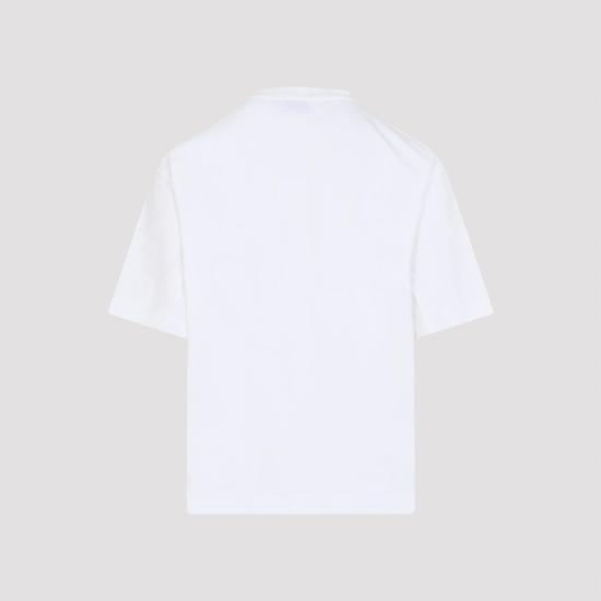26SS 오프화이트 폴로 티셔츠 OMAA120C99JER0080110 WHITE BLACK - OFF WHITE