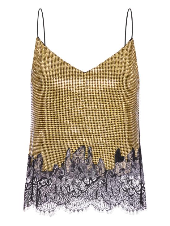 25FW 셀프 포트레이트 민소매 티셔츠 AW25 050T CHCHAMPAGNE Beige