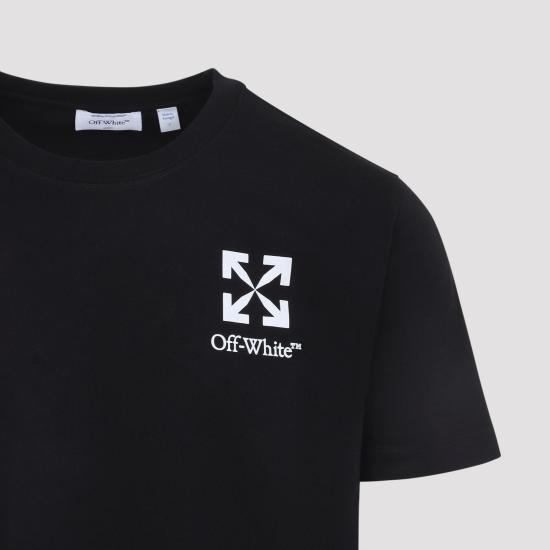 26SS 오프화이트 폴로 티셔츠 OMAA027S26JER00B0001 BLACK - OFF WHITE