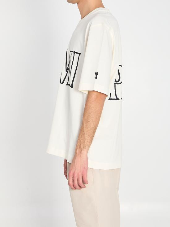 26SS 아미 반팔 티셔츠 UTS380 CREAM - AMI