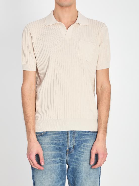 26SS 로베르토 콜리나 폴로 티셔츠 261MYA13124 BEIGE