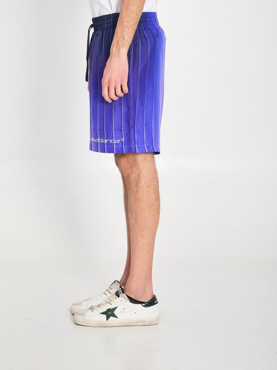 26SS 카사블랑카 숏팬츠 SS26TR399 BLUE - CASABLANCA