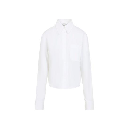 26SS 스포트막스 셔츠 2612111041600 001 BIANCO OTTICO - SPORTMAX