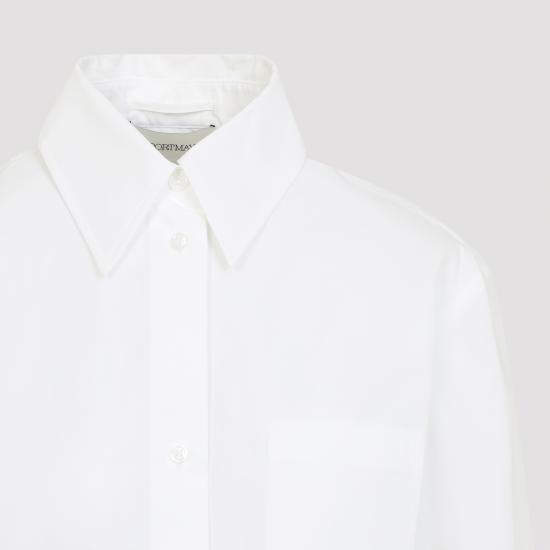 26SS 스포트막스 셔츠 2612111041600 001 BIANCO OTTICO - SPORTMAX