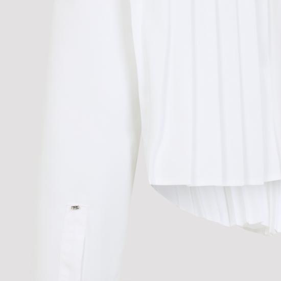 26SS 스포트막스 셔츠 2612111041600 001 BIANCO OTTICO - SPORTMAX