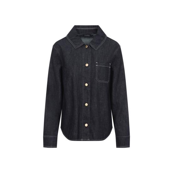 26SS 에스막스마라 셔츠 2619191051600 001 BLUE PULITO - 'S MAX MARA