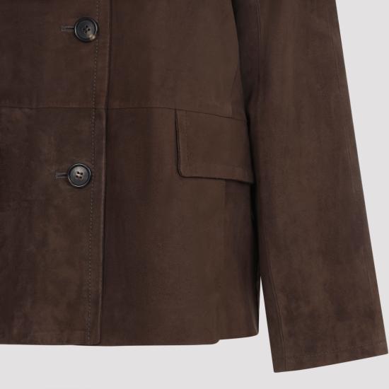 26SS 에스막스마라 가죽 자켓 2619441011600 002 LIGHT BROWN - 'S MAX MARA