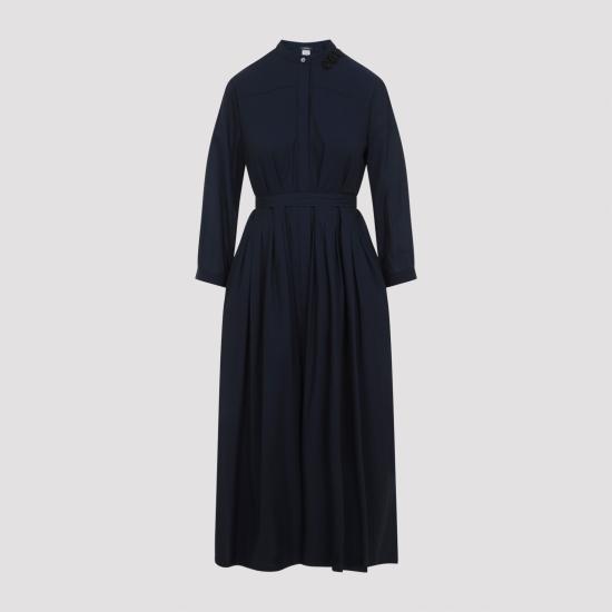 26SS 에스막스마라 미디 원피스 2619221031600 001 DARK BLUE