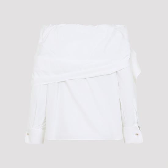 26SS 막스마라 셔츠 2611111121600 001 BIANCO OTTICO - MAX MARA