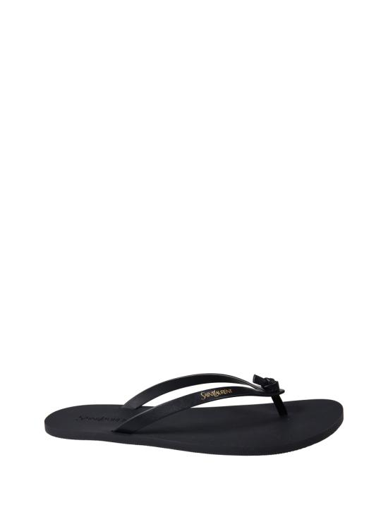 26SS 생로랑 뮬/슬리퍼 861304 DWE00 1000 NERO