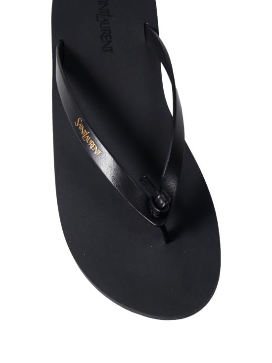 26SS 생로랑 뮬/슬리퍼 861304 DWE00 1000 NERO - SAINT LAURENT