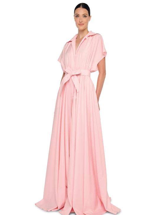 26SS 노마카말리 롱 원피스 ST1263PHP33838super os sleeveless bf nk shirt flared gown