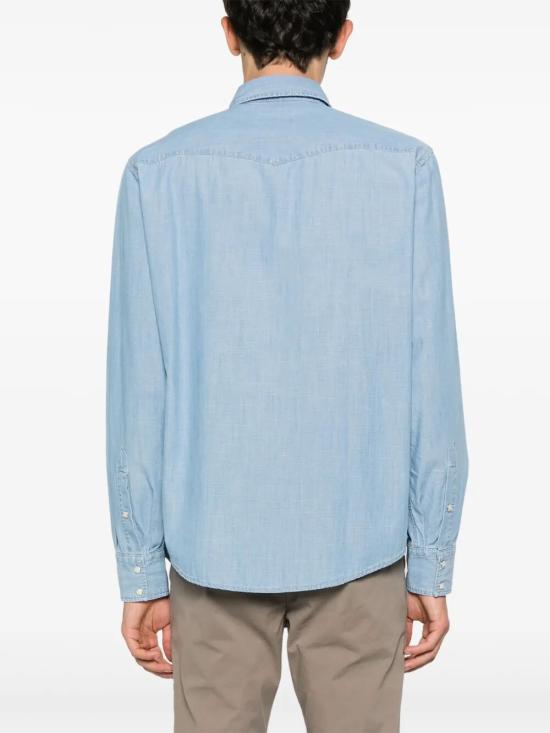 26SS 야콥코헨 긴팔 셔츠 JUM C0002 017 T714A B1 300D LIGHT BLUE - JACOB COHËN