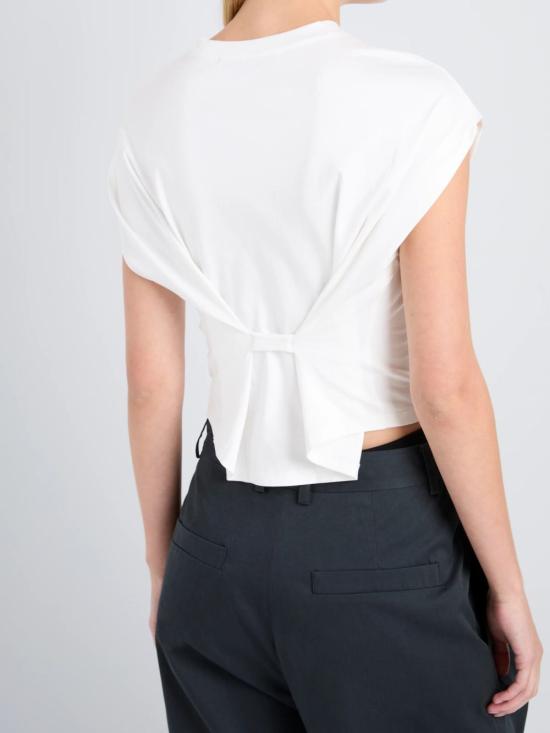 26SS 프로엔자슐러 민소매 티셔츠 WL2624668JC167100 White - PROENZA SCHOULER