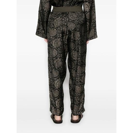 26SS 우마 왕 테이퍼드 팬츠 UP3006 UW092 BLACK BROWN - UMA WANG