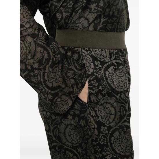 26SS 우마 왕 테이퍼드 팬츠 UP3006 UW092 BLACK BROWN - UMA WANG