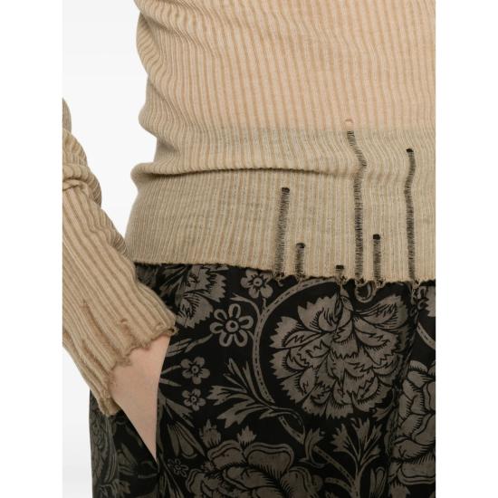 26SS 우마 왕 긴팔 티셔츠 UK7114 UW200 NEUTRALS - UMA WANG