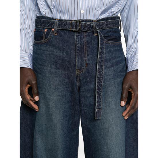 26SS 사카이 스트레이트 팬츠 26 03930M 401 BLUE - SACAI