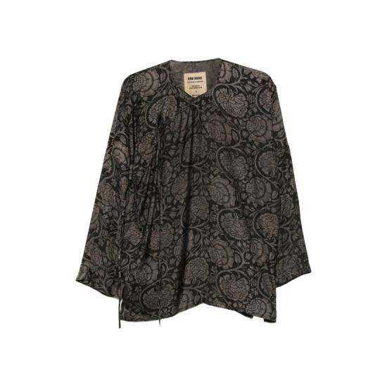 26SS 우마 왕 블라우스 UP1014 UW092 BLACK GREY