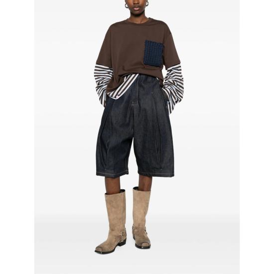 26SS 찰스 제프리 러버보이 긴팔 티셔츠 062100601 BRW BROWN BLUE - CHARLES JEFFREY LOVERBOY