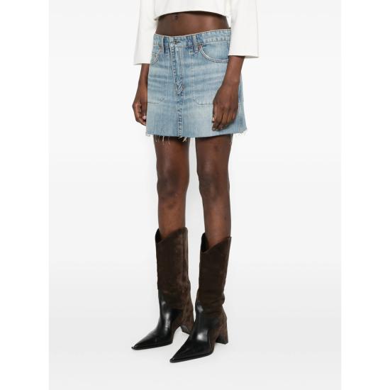 26SS 리던 데님 스커트 179 05WRWDSKT THUND BLUE - RE/DONE